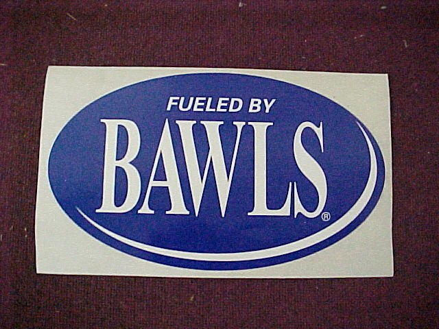 Fueled by Bawls Stickers