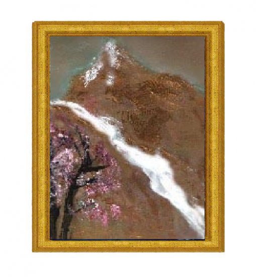 Cherry Blossoms on Golden Mountain