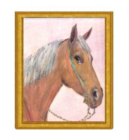 Portrait of a Thoroughbred