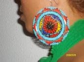 Beaded Colorful Earrings