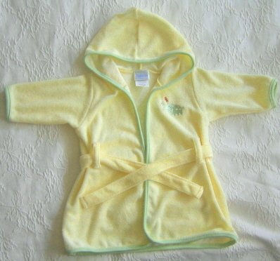 Infant Boy / Girl - Swimwear / Robe - Coverup with Hood - Carter’s - Size 0-9 mos. - Like NEW