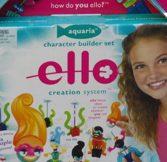 ello Sea People Character Builder Set Aquaria