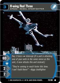 #173 X-Wing Red Three