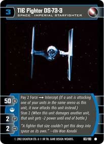 #163 TIE Fighter DS-73-3