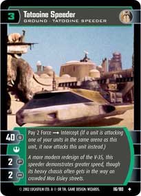 #116 Tatooine Speeder