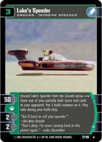 #27 Luke's Speeder (A)