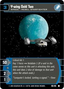 #105 Y-Wing Gold Two