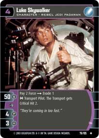 #76 Luke Skywalker (G)