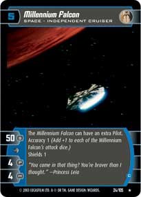 #24 Millennium Falcon (C)