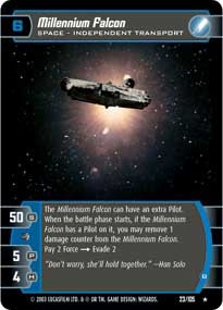 #23 Millennium Falcon (B)