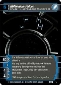 #22 Millennium Falcon (A)
