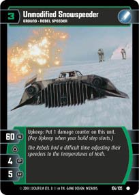 #104 Unmodified Snowspeeder