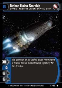 #177 Techno Union Starship AOTC