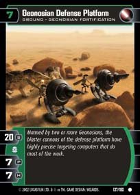 #137 Geonosian Defense Platform AOTC