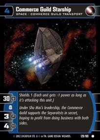 #128 Commerce Guild Starship AOTC