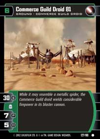 #127 Commerce Guild Droid 81 AOTC