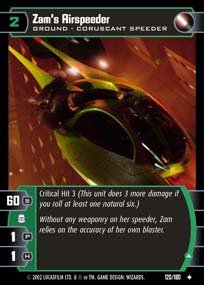 #120 Zam's Airspeeder (A) AOTC