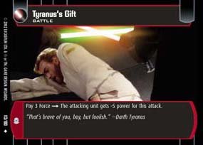 #113 Tyranus's Gift AOTC