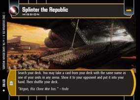 #107 Splinter the Republic AOTC