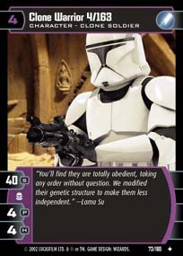 #073 Clone Warrior 4/163 AOTC