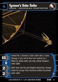 #053 Tyranus's Solar Sailer AOTC