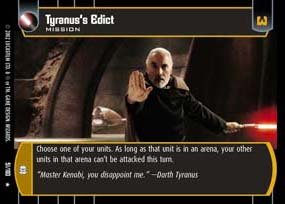 #051 Tyranus's Edict AOTC