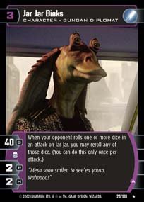 #023 Jar Jar Binks (A) AOTC