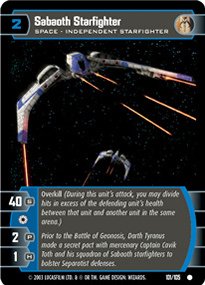 #101 Sabaoth Starfighter JG