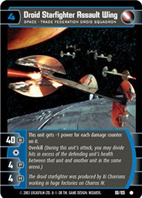 #088 Droid Starfighter Assault Wing JG