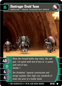 #085 Destroyer Droid Team JG