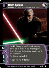 #084 Darth Tyranus (G) JG