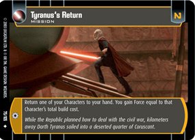 #075 Tyranus's Return JG