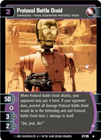 #067 Protocol Battle Droid JG