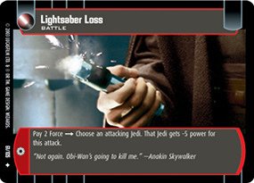 #061 Lightsaber Loss JG