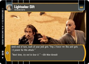 #060 Lightsaber Gift JG