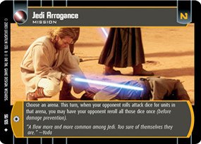 #056 Jedi Arrogance JG