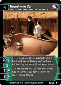 #053 Executioner Cart JG