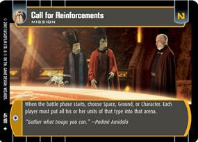 #046 Call of Reinforcements JG