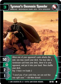 #039 Tyranus's Geonosis Speeder (B) JG