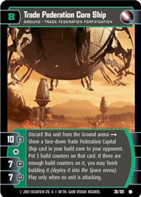 #038 Trade Federation Core Ship JG