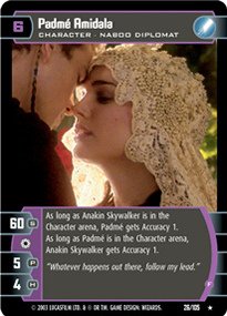 #026 Padme Amidala (F) Star Wars TCG JG