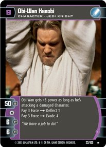#023 Obi-Wan Kenobi (I) Star Wars TCG JG