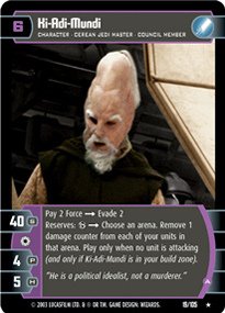 #019 Ki-Adi-Mundi (A) Star Wars TCG JG