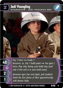 #018 Jedi Youngling Star Wars TCG JG