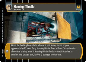#015 Homing Missile Star Wars TCG JG