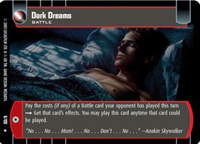 #006 Dark Dreams Star Wars TCG JG