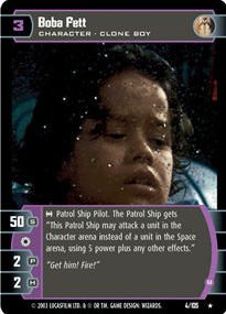 #004 Boba Fett (B) Star Wars TCG JG