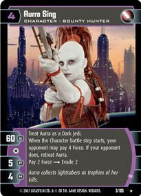 #003 Aurra Sing (B) Star Wars TCG JG