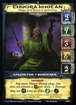 Thugra Khotan (R) Conan Collectible Card Game