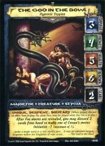 The God in the Bowl (R) Conan Collectible Card Game